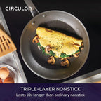 Circulon Premier Professional Hard Anodized Nonstick Cookware Induction Pots - Image 6