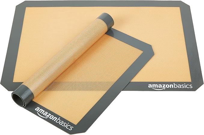 Amazon Basics Silicone Rectangular Baking Mat, Dishwasher Safe, Food Safe - Image 5