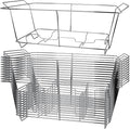 COMFICOVE 12 Pack Chafing Wire Rack Buffet Stand Chrome Frame by COMFICOVE