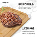 Farberware Nonslip Bamboo Cutting Board - Image 5