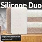 Casanero 6 Pack Silicone Dish Sponges, Heavy Duty Non Scratch Sponges - Image 2