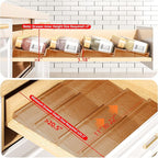 MUDEELA Clear Spice Drawer Organizer, 4 Tier- 2 Set Spice Rack - Image 2