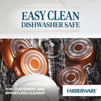 Farberware Cookstart DiamondMax Nonstick Cookware/Pots and Pans Set, Dishwasher - Image 7