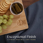 Deer & Oak Premium Extra Large Bamboo Cutting Board - Image 9