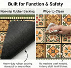 Boho Dish Drying Mat for Kitchen Counter - Image 3