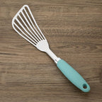 304 Stainless Steel Fish Spatula, Non-Slip Ergonomic Handle Slotted Spatula - Image 5