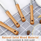 Pleafind 4-Pcs Cooking Utensils Set, Stainless Steel Kitchen Utensils - Image 5
