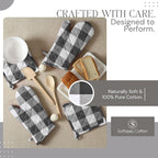 Oven Mitt & Pot Holder Buffalo Plaid Check 100% Cotton Heat Resistant Oven - Image 4
