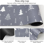 Bloss Christmas Dish Drying Mat, Fit Under Coffee Maker Machine/Kitchen Counter - Image 6