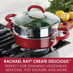 Rachael Ray Create Delicious Aluminum Nonstick Steam Set - Image 2