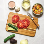 Totally Bamboo Aruba Bamboo Serving and Cutting Board, 12-1/2" x 8" - Image 2