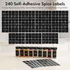 EDELHAUS® Square Spice Jars - Image 7