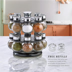 Kamenstein Ellington 16 Jar Revolving Spice Rack - Image 6