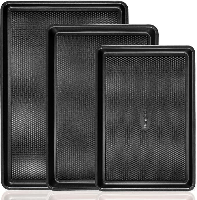 Cookie Sheets for Baking Nonstick by HONGBAKE
