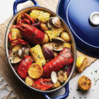 Tramontina Bestow Enameled Cast Iron Oval Dutch Oven Pot - Image 4