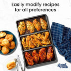 GoodCook Divided Baking Sheet Premium Carbon Steel Nonstick Pan, 11 x 17-Inch - Image 4