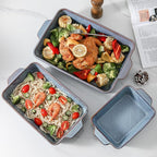 HVH 9x13 Baking Dish Set, Large Casserole Dishes - Image 2