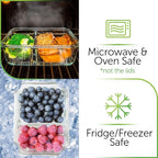 Prep Naturals 36oz Glass Meal Prep Containers - Image 5