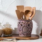 Farmhouse Kitchen Utensil Holder - Image 2