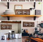 Woodamore Coffee Bar Signs for Wall Decor - Image 4