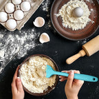 Silicone Spatula 3‑Piece Set Heat Resistant 600°F Non‑Stick Rubber Spatulas - Image 5