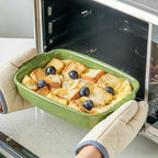 Ceramic Baking Dishes for Oven, Heavy Duty Bakeware Dish Set of 3, Rectangular - Image 3
