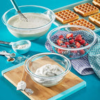 Pyrex Essentials Glass Mixing Bowls Set - Image 5