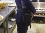 Resist water 3 big Pockets Waist Server Apron Kitchen Restaurant Unisex Half - Image 5