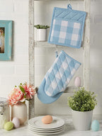 DII Buffalo Check Kitchen Collection, Classic Farmhouse Kitchen Set, Potholder - Image 8