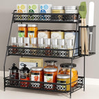 Vintage 3 Tier Spice Rack Organizer - Image 6