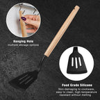 19 PCS Kitchen Cooking Utensils Set, 11 Pieces Silicone Cooking Utensils Set 6 - Image 4