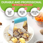 Spring Chef Dough Blender, Top Professional Pastry Cutter, Heavy Duty Baking - Image 5
