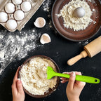 Silicone Spatula 3‑Piece Set Heat Resistant 600°F Non‑Stick Rubber Spatulas - Image 5