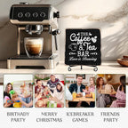 Coffee Bar Sign, Love is Brewing Farmhouse Tabletop Decor, Coffee and Tea Lover - Image 5