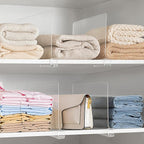HBlife 6 Pack Closet Organizers and Storage, Vertical Purse Organizer - Image 6