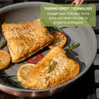 T-fal Preserve Ceramic, Non stick Cookware Set 13-Piece, Oven & Broiler Safe up - Image 6