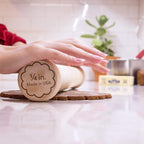 Perfect Cookie Rolling Pin 1/4-in. Fixed Depth Hardwood Made in the USA by Ann - Image 2