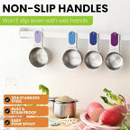 Spring Chef Magnetic Stainless Steel Measuring Cups, Kitchen Tools - Image 4