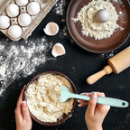 Silicone Spatula 3‑Piece Set Heat Resistant 600°F Non‑Stick Rubber Spatulas - Image 5