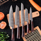 Professional Kitchen Knife Set, 5-Piece High Carbon German Stainless Steel Chef - Image 8