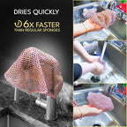 Heavy Duty Dish Scrubbers, Non-Scratch Scouring Pads - Image 6