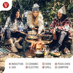 Victoria 8-Inch Cast Iron Skillet, Pre-Seasoned Cast-Iron Frying Pan - Image 3