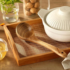 Ladle, Kaloo Teak Acacia Wooden Soup Ladle Spoons - Image 9