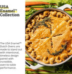Lodge USA Enamel Dutch Oven 4.5 qt. - Image 5