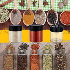 50 Pack 4 oz Spice Jars Plastic Clear Empty Bottles - Image 7