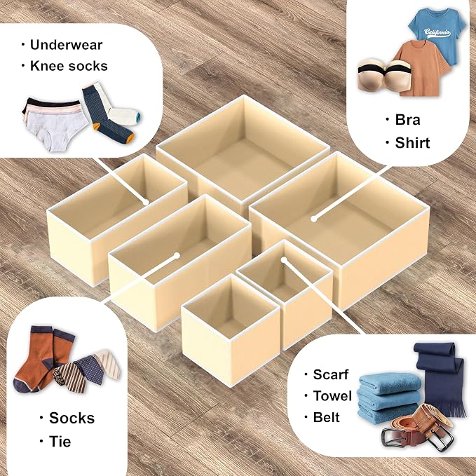 Simple Houseware Underwear Drawer Organizer - Image 4