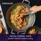 Circulon A1 Series w/ScratchDefense Nonstick Induction Wok - Image 4