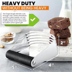 Spring Chef Large Dough Blender & Biscuit Cutter Set, Heavy Duty Stainless - Image 5