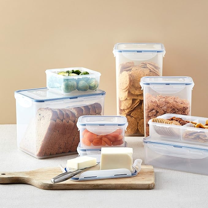 LOCK & LOCK Easy Essentials Food Storage lids/Airtight containers, BPA Free - Image 7