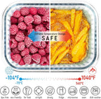Ribbed Glass Tupperware Set - Image 4